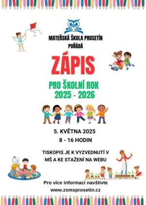 Zápis do mateřské školy  1